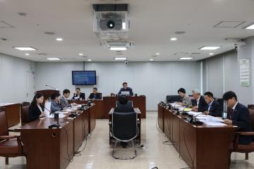 제317회 임시회 제1차 도시건설위원회