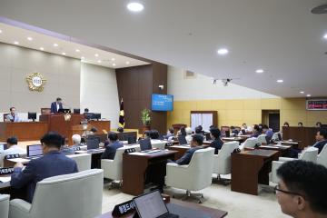 제307회 임시회 제3차 본회의(안건처리 등)