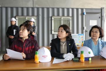 도시건설위원회 사당 IC 현장 방문