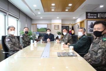 관악구통합방위 유관기관 방문(2051부대 2대대)