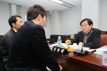 2015년 행정사무감사(도시건설위원회)