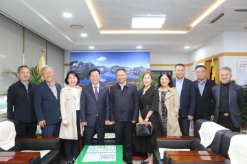 중국 남경시 부구청장 외 관계자 방문