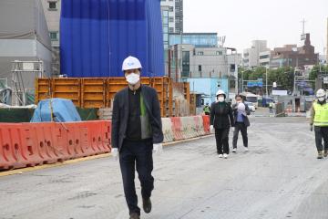 제279회 임시회 제2차 도시건설위원회 현장방문(신림~봉천터널 도로건설공사)