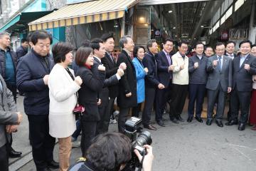 신원시장 제로페이존 현장 방문