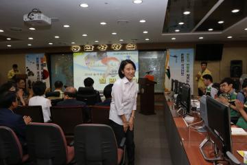 2016년도 을지연습 참관