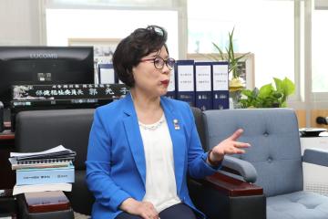 한국영상대학교 학생기자단 인터뷰 – 곽광자 보건복지위원장