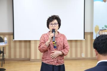 청룡동 구청장 주민인사회