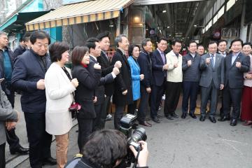 신원시장 제로페이존 현장 방문