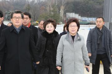 서울대 제2사대부고 설립부지 현장점검