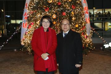 관악구 기독교총연합회 성탄트리 점등식