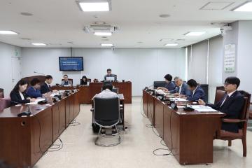 제315회 임시회 제3차 도시건설위원회