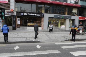 보도, 차도의 분리 경계석 완화 주민보행환경 개선 관련 현장 점검