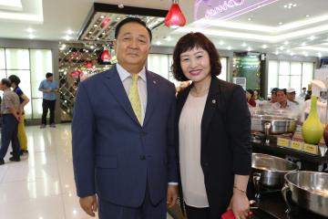 홀몸어르신 초청 경로위안잔치