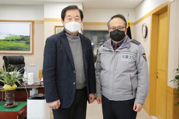 관악경찰서장 방문