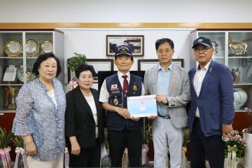 무공수훈자회 방문