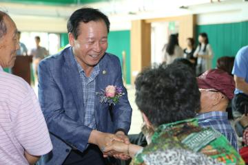 장군봉 실내배드민턴장 준공식