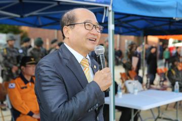 화재발생에 따른 인명구조 및 화재진압