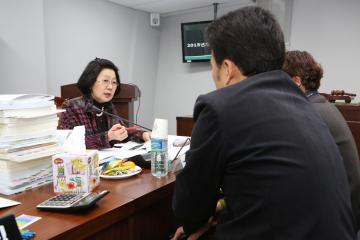 2015년 행정사무감사(도시건설위원회)