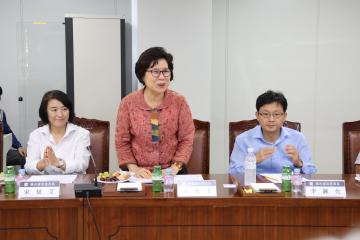 일본 희망연대 연수단 관악구의회 방문 간담회