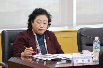 관악구의원 초청 구정 주요사업 설명회