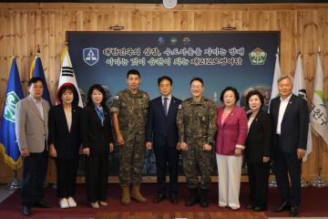 2051부대 2대대 부대방문