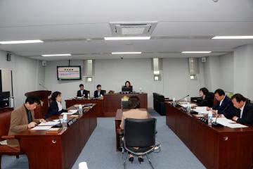 제217회 관악구의회 임시회 제1차 도시건설위원회